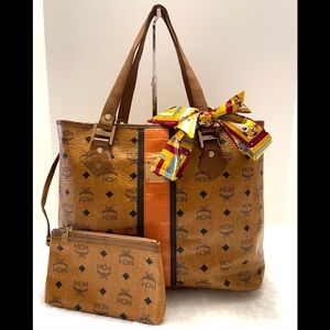 MCM TOTE BAG With Pouch